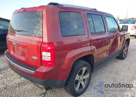 2016 Jeep Patriot High Altitude Edition из США, поврежденный, VIN 1C4NJPFA6GD601055